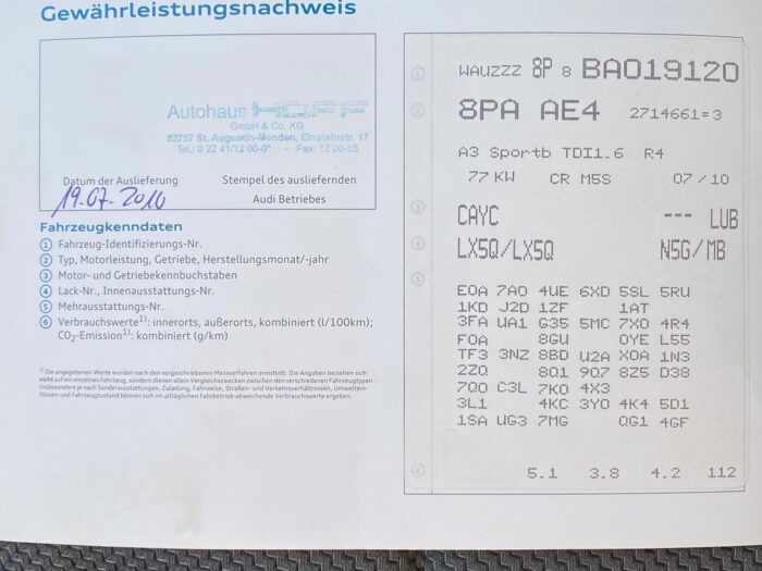 Audi A3 Ambition 2,0 - Image 19