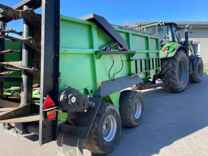 Organisko mēslojuma izkliedes piekabe LMR PTU 8B - Image 4