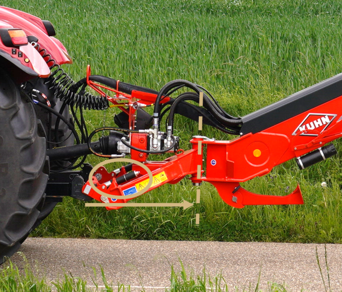 KUHN  lentas vālotājs MERGE MAXX 1092 - Image 4
