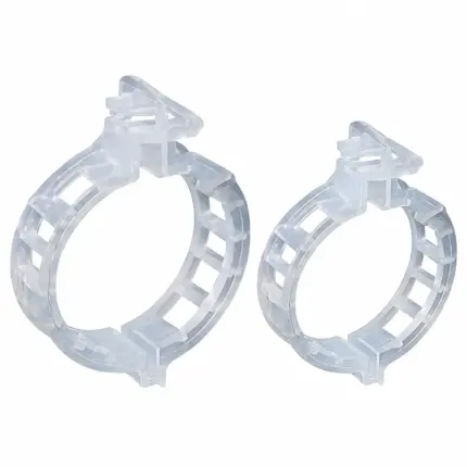 Tomātu klipši 23mm balti 50gab