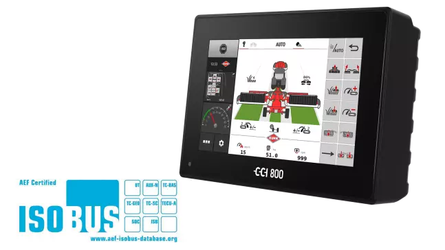 CCI_800_Frontperspektive_CC-ISOBUS_KUHN-FC-13460-RA.png-Certified-AEF.png KUHN Monitors CCI 800
